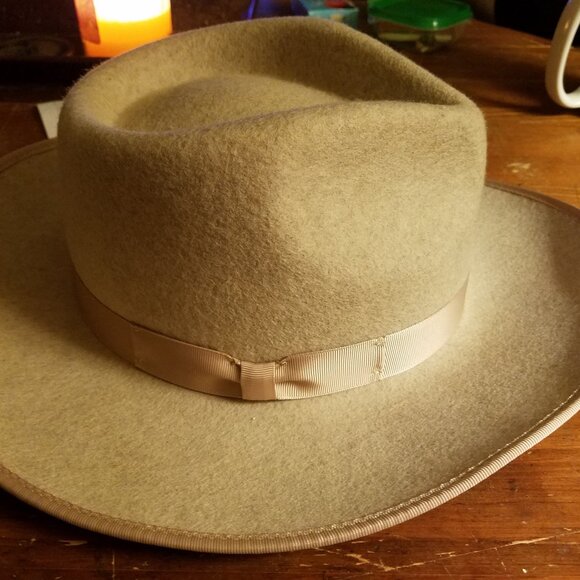 Gigi Pip Monroe Rancher Fedora Hat in Oatmeal main image 4